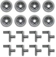 (8 Pack) WD12X10277 Rollers for General Electric Dishwasher