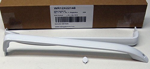 WR12X22148 GE Refrigerator/Freezer White Door Handle Kit PS9864030 AP5949272 ,,#G434G14 1T4G3484TYG474609