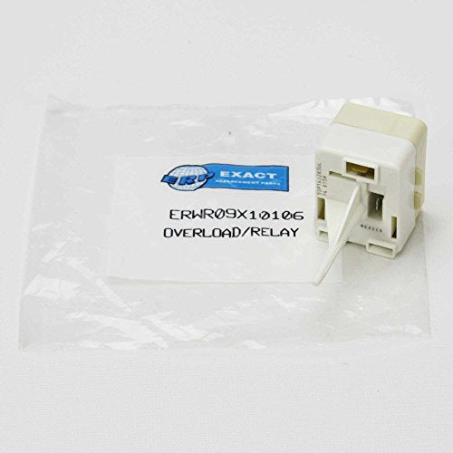 WR09X10106 Refrigerator / Freezer Relay Overload for GE by EXACT