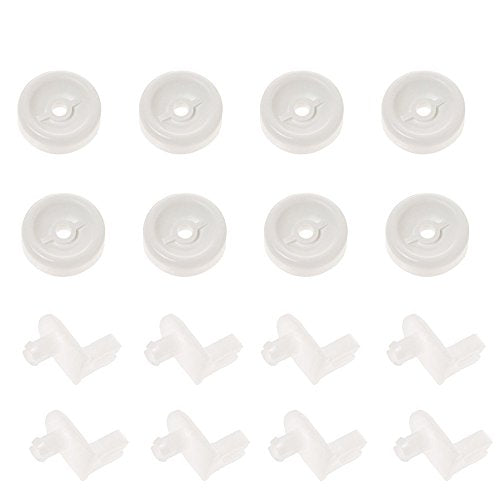 Ximoon WD35X21038 Dishwasher Rack Roller Wheel AP5986365 for Electrolux GE Replaces WD12X10267, PS11726733, WD35X21038 (8 PACK)