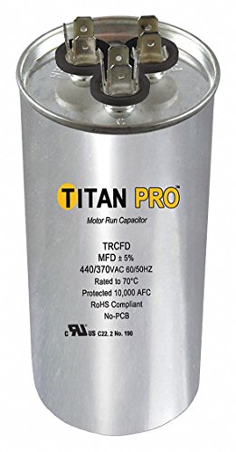 Motor Dual Run Cap, 45/3 MFD, 370-440V