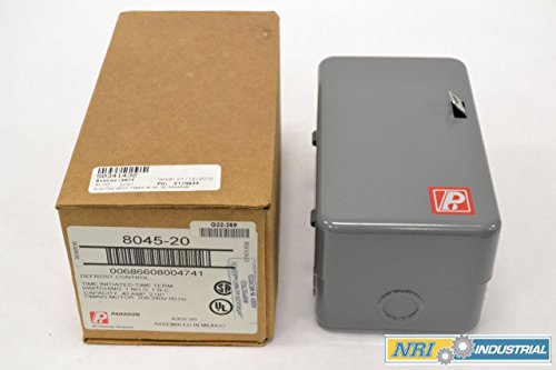 NEW PARAGON 8045-20 DEFROST CONTROL TIMER 208-240V-AC 2HP 40A AMP B266857