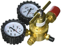 Uniweld RHP400 Nitrogen Regulator with 0-400 PSI Delivery Pressure, CGA580 Inlet Connection and 1/4-Inch Male Flare Outlet Connection
