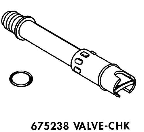 675238 Whirlpool Dishwasher Check Valve
