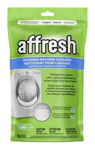Whirlpool - Affresh High Efficiency Washer Cleaner, 3-Tablets, 4.2 Ounce