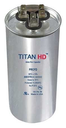 Motor Dual Run Cap, 35/3 MFD, 440V, Round