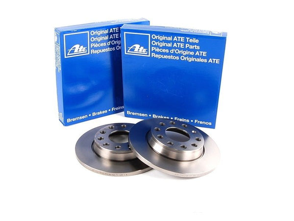 ATE GERMANY BMW E32 740i 1993-1995 Front Brake Rotors 34116756090,34111159896