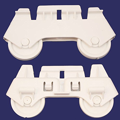 Whirlpool W3376961 Dishwasher Dishrack Roller Assembly, Lower Genuine Original Equipment Manufacturer (OEM) Part