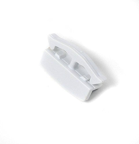 Whirlpool W839904 Refrigerator Freezer Door Shelf Rail End Cap Genuine Original Equipment Manufacturer (OEM) Part