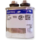 Genteq.. C305L/97F5705 GE Capacitor Oval 5 uf MFD 370 volt 97F5705 (replaces Old GE# Z97F5705, 97F95702, Z97F5702), 5uf 370 Vac(VAC), 5X370 Run Capacitor