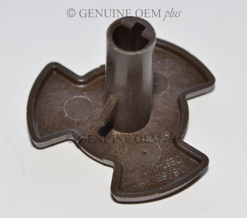 1 X PART # DE67-00179A GENUINE FACTORY OEM MICROWAVE OVEN TURNTABLE COUPLER FOR SAMSUNG, MAYTAG AND WHIRLPOOL